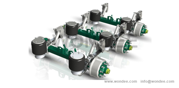 3-axle air linker type air suspension from China manufacturer/WONDEE AUTOPARTS