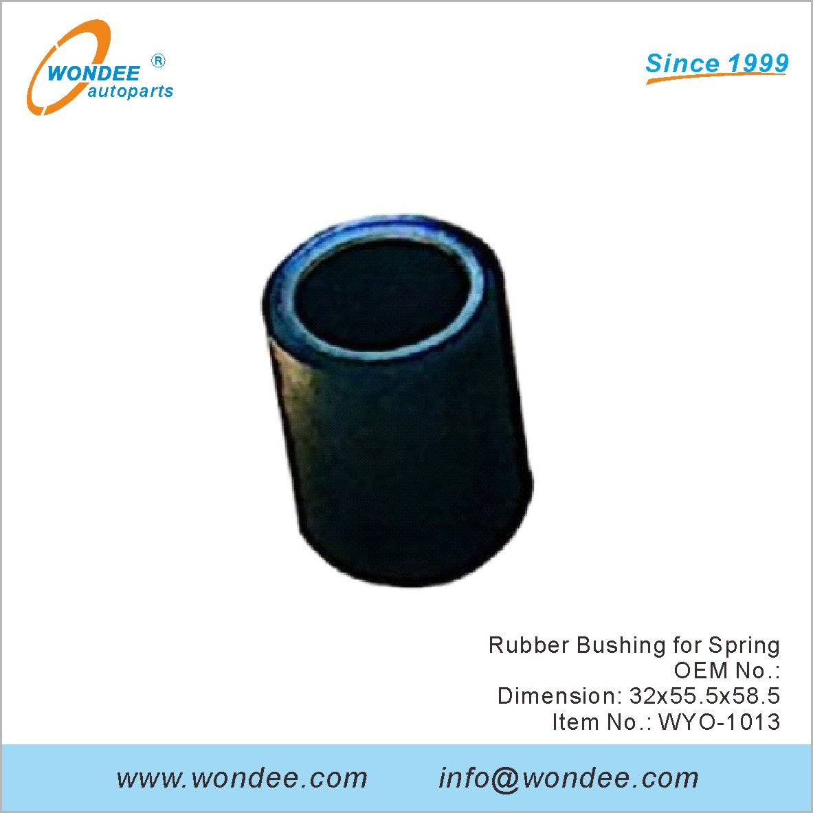 Rubber Bushing for Spring OEM for Volvo from WONDEE (4)