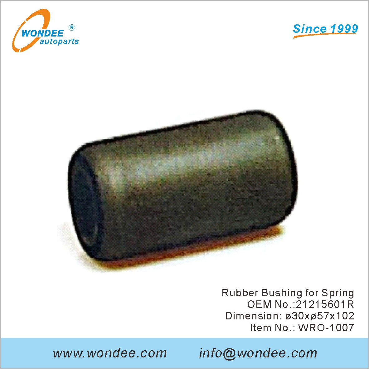 Rubber Bushing for Spring OEM 21215601R for ROR from WONDEE