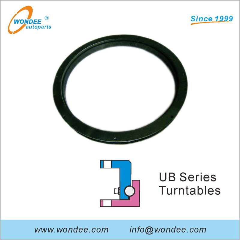 NO.2-UA Series Bearing Casting Turntable for Heavy Duty Full Trailer