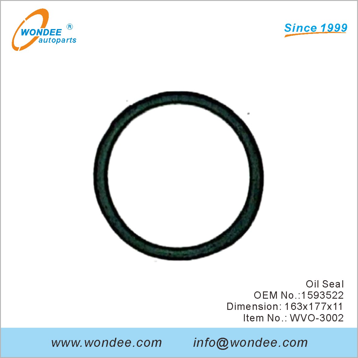 Oil Seal OEM 1593522 for Volvo from WONDEE