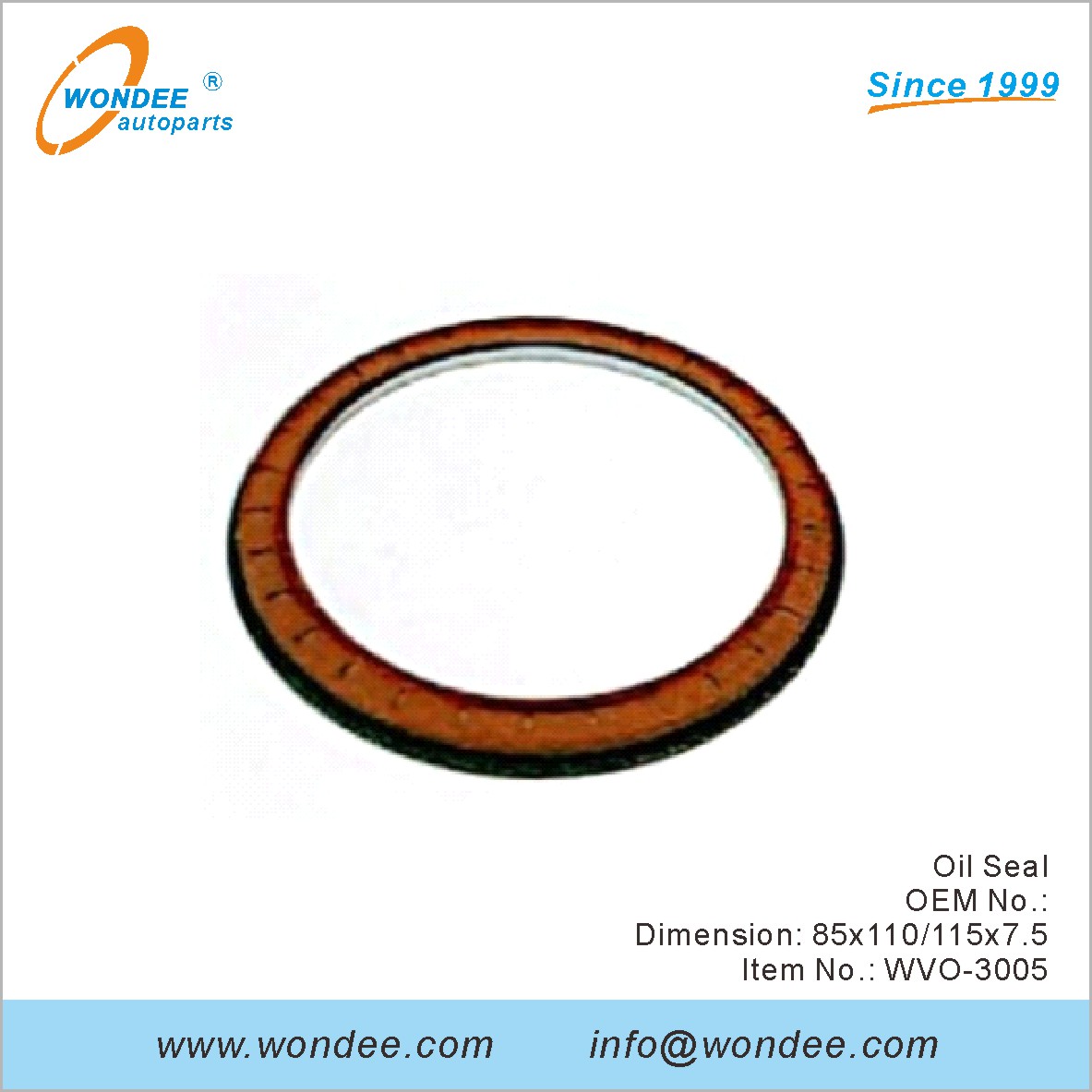 Oil Seal OEM for Volvo from WONDEE