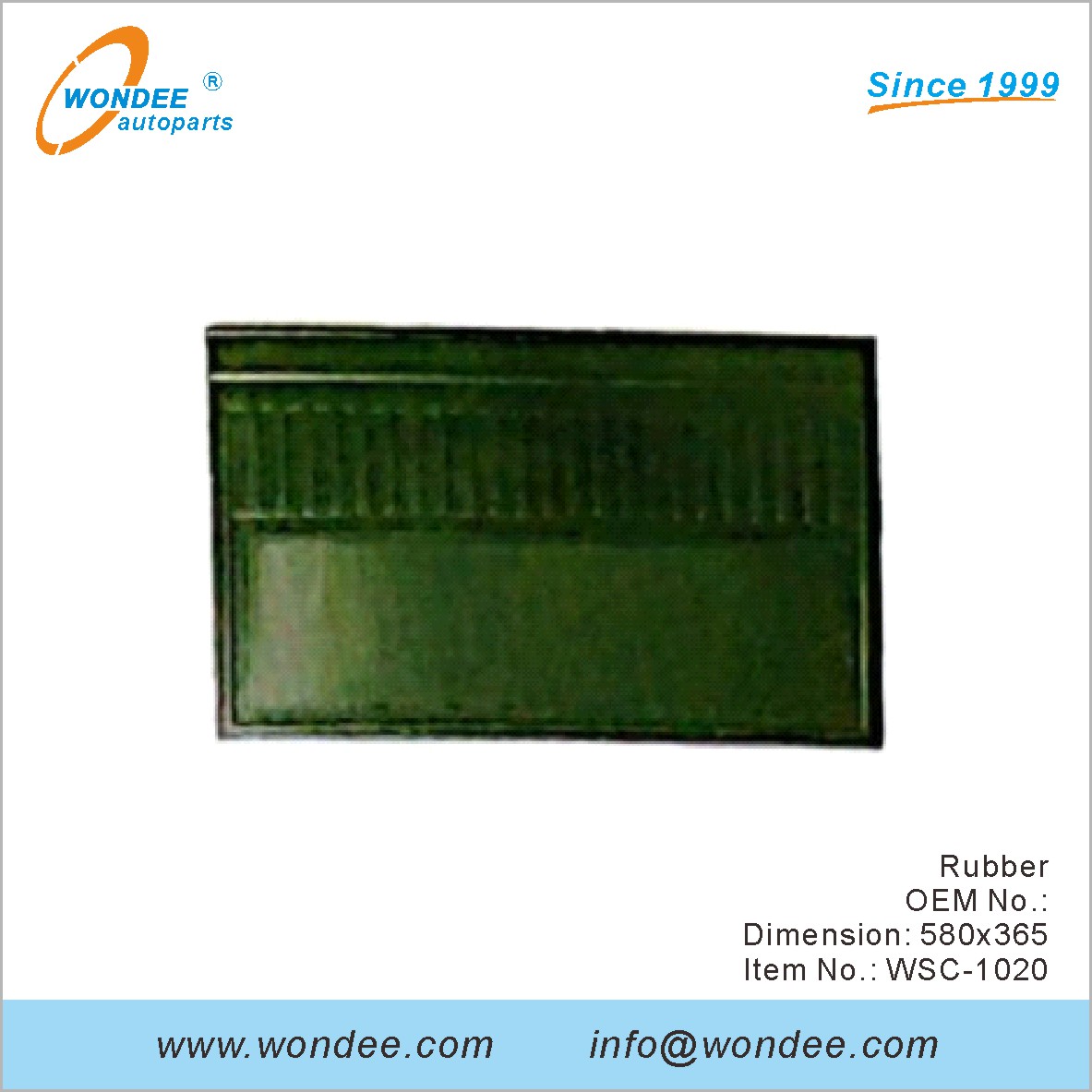 Rubber OEM from WONDEE