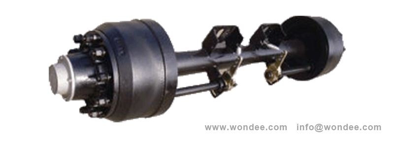 A 13T Brazilian Type Semi Trailer Axle from China Manufacturer/Wondee Autoparts