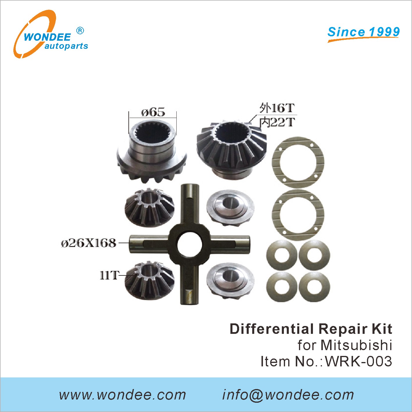 Differential Assembly and repair kits for Trucks
