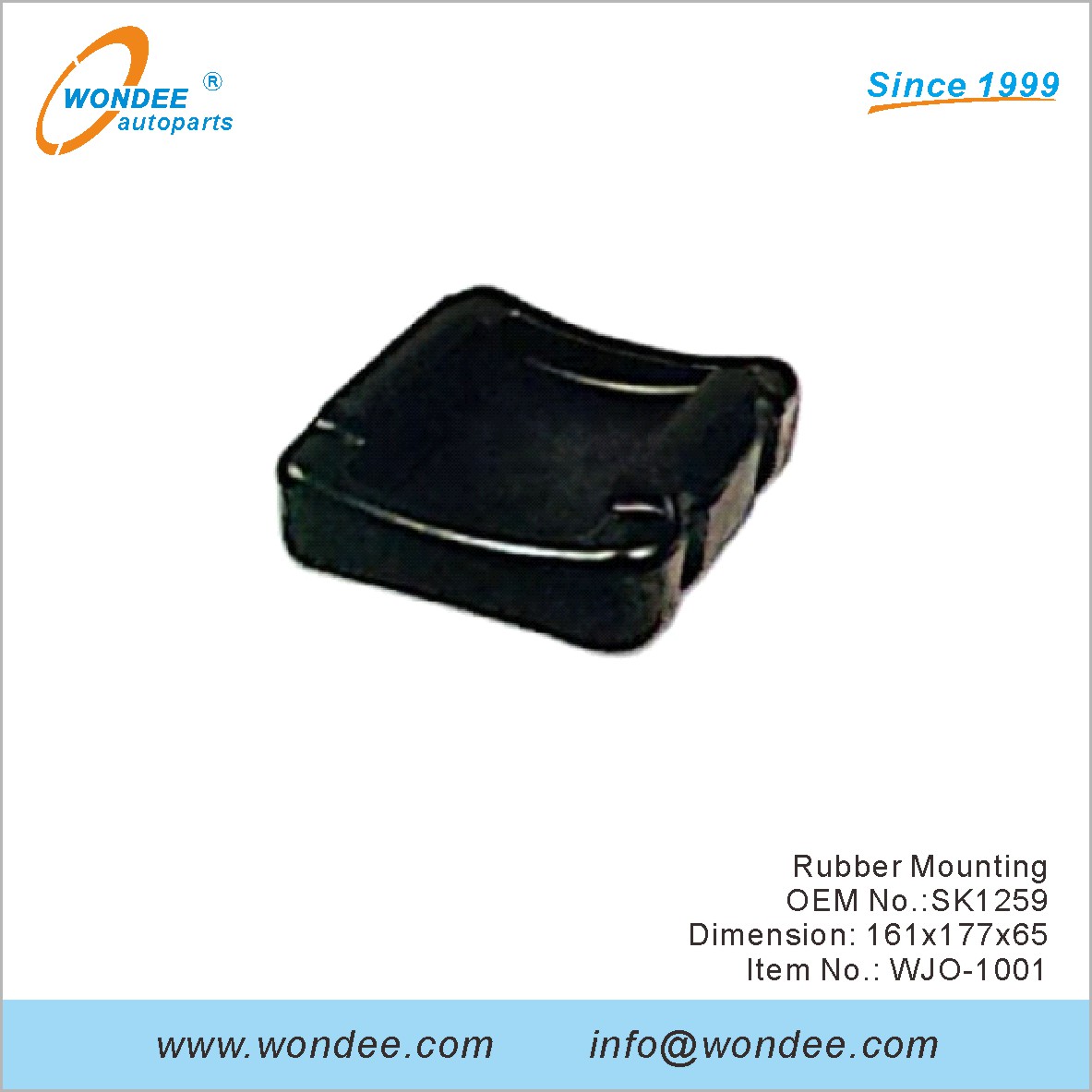 Rubber Mounting OEM SK1259 for JOST from WONDEE