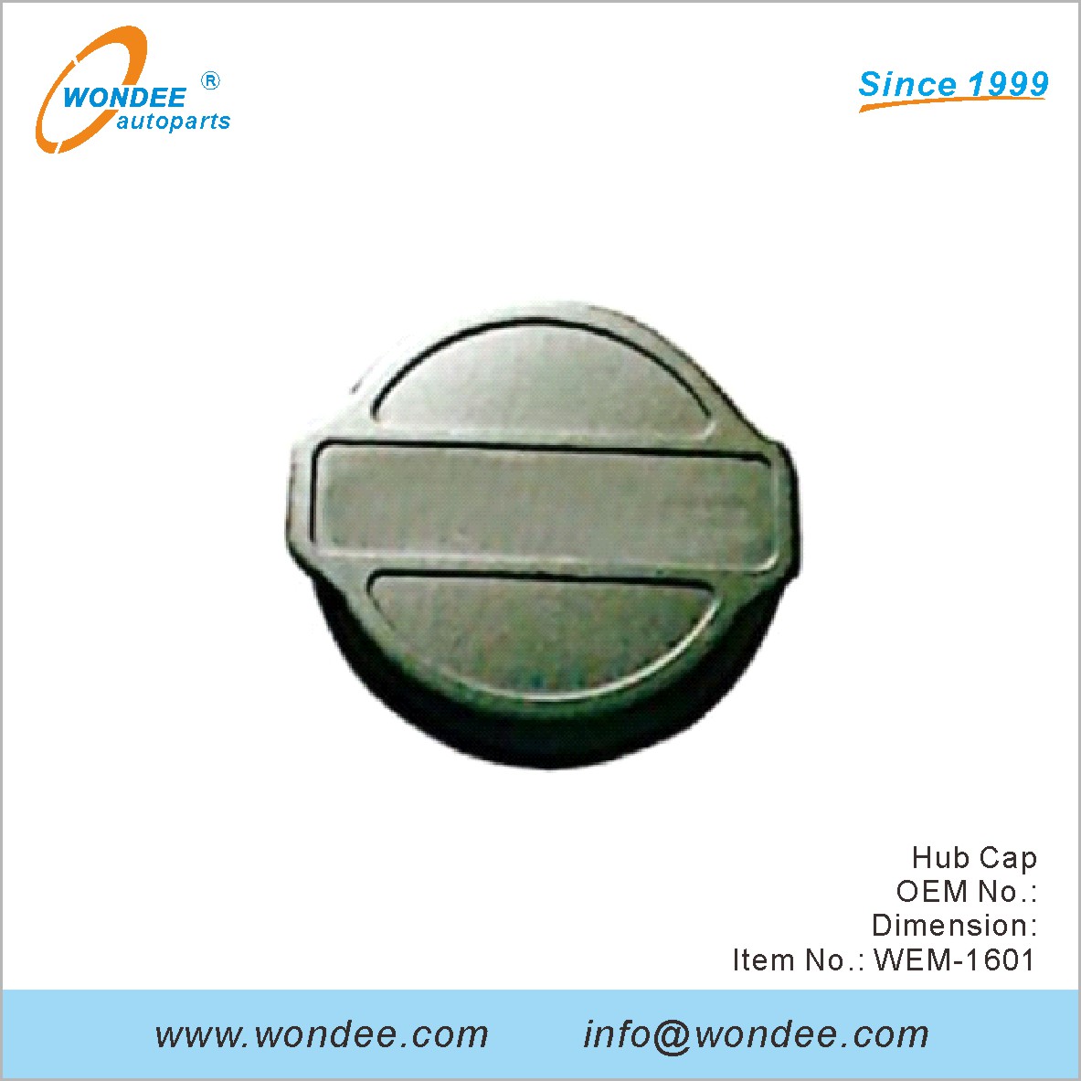 Hub Cap OEM for engine mouting from WONDEE