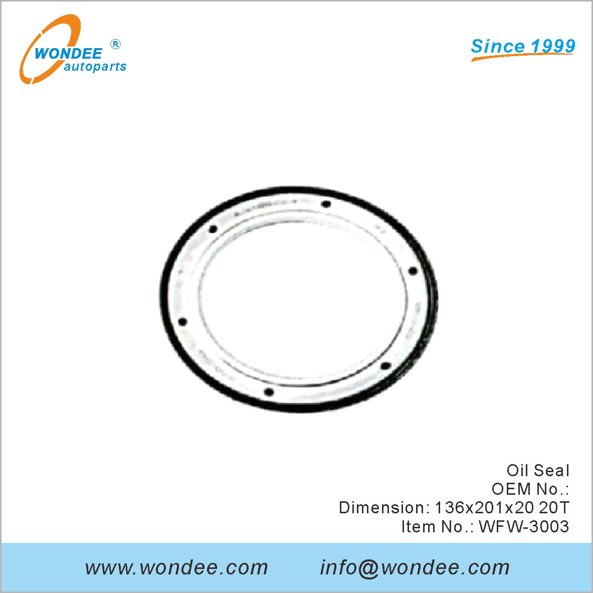 Oil Seal OEM for FUWA from WONDEE (3)