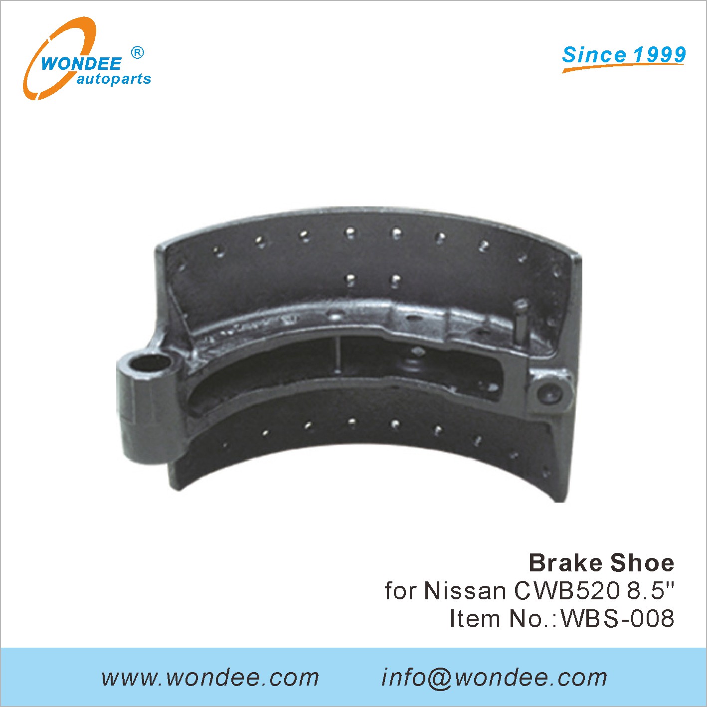 WONDEE brake shoe (8)