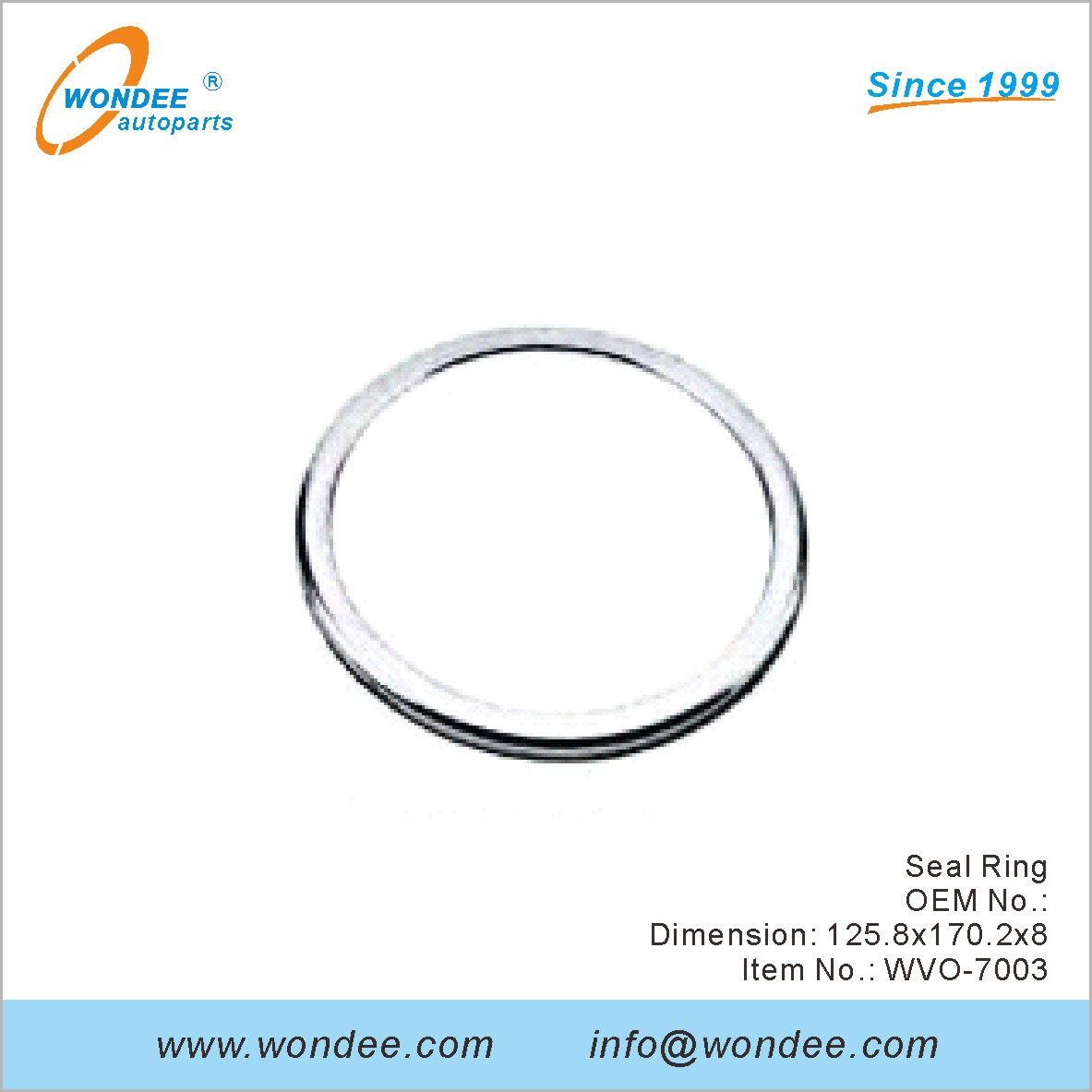 Seal Ring OEM for Volvo from WONDEE