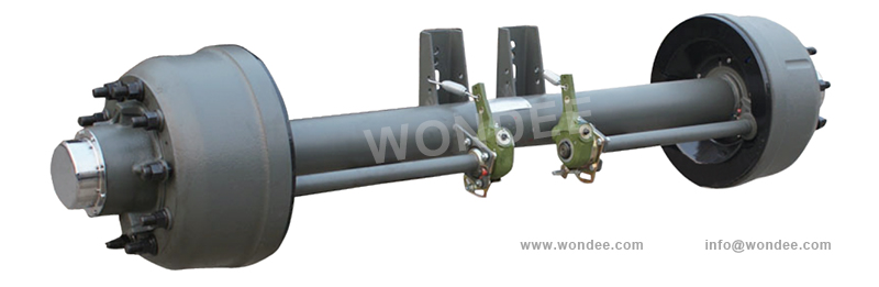 A 13T South African Type Semi Trailer Axle from China Manufacturer/Wondee Autoparts