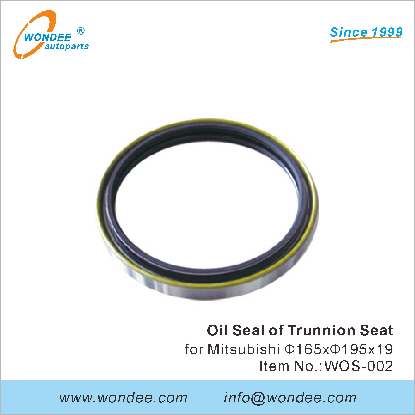 WONDEE oil seal of trunnion seat (2)