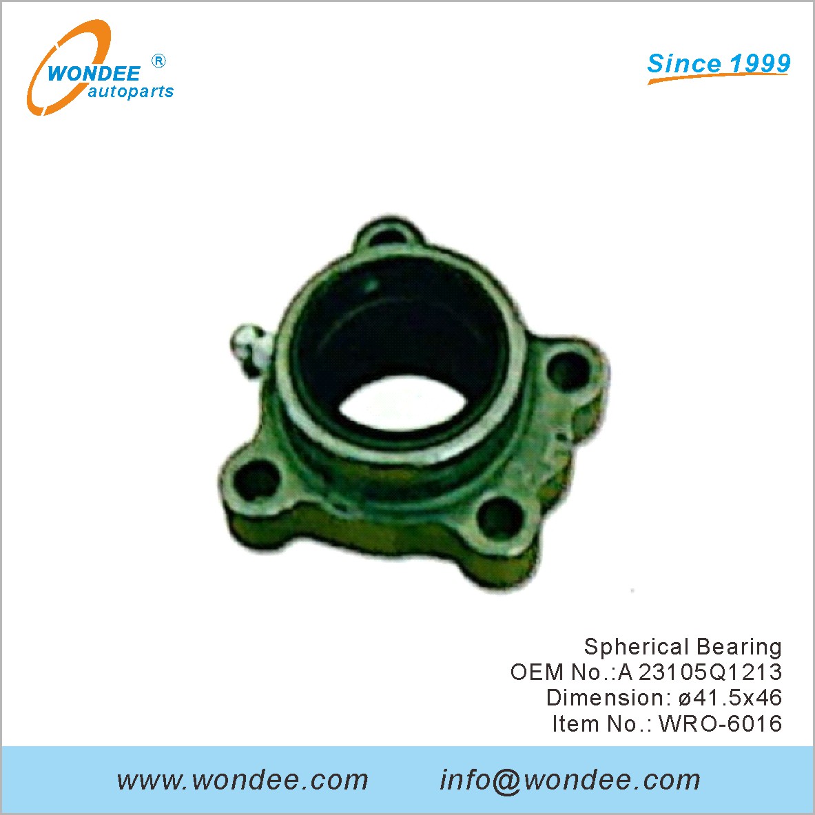 Spherical Bearing OEM A 23105Q1213 for ROR from WONDEE