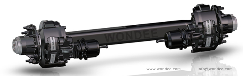 08-disc brake axle
