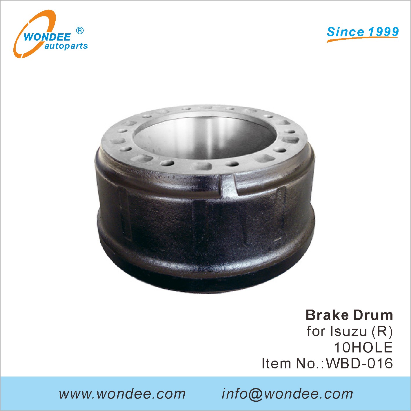 WONDEE brake drum (16)