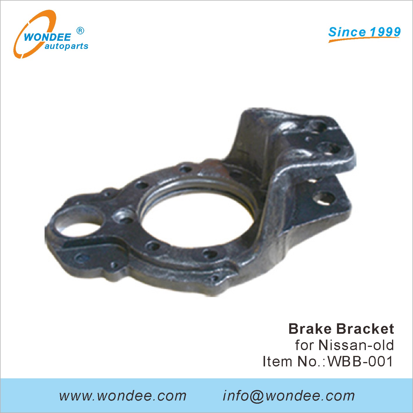 Brake Bracket and Spare Tire Carrier for Trucks