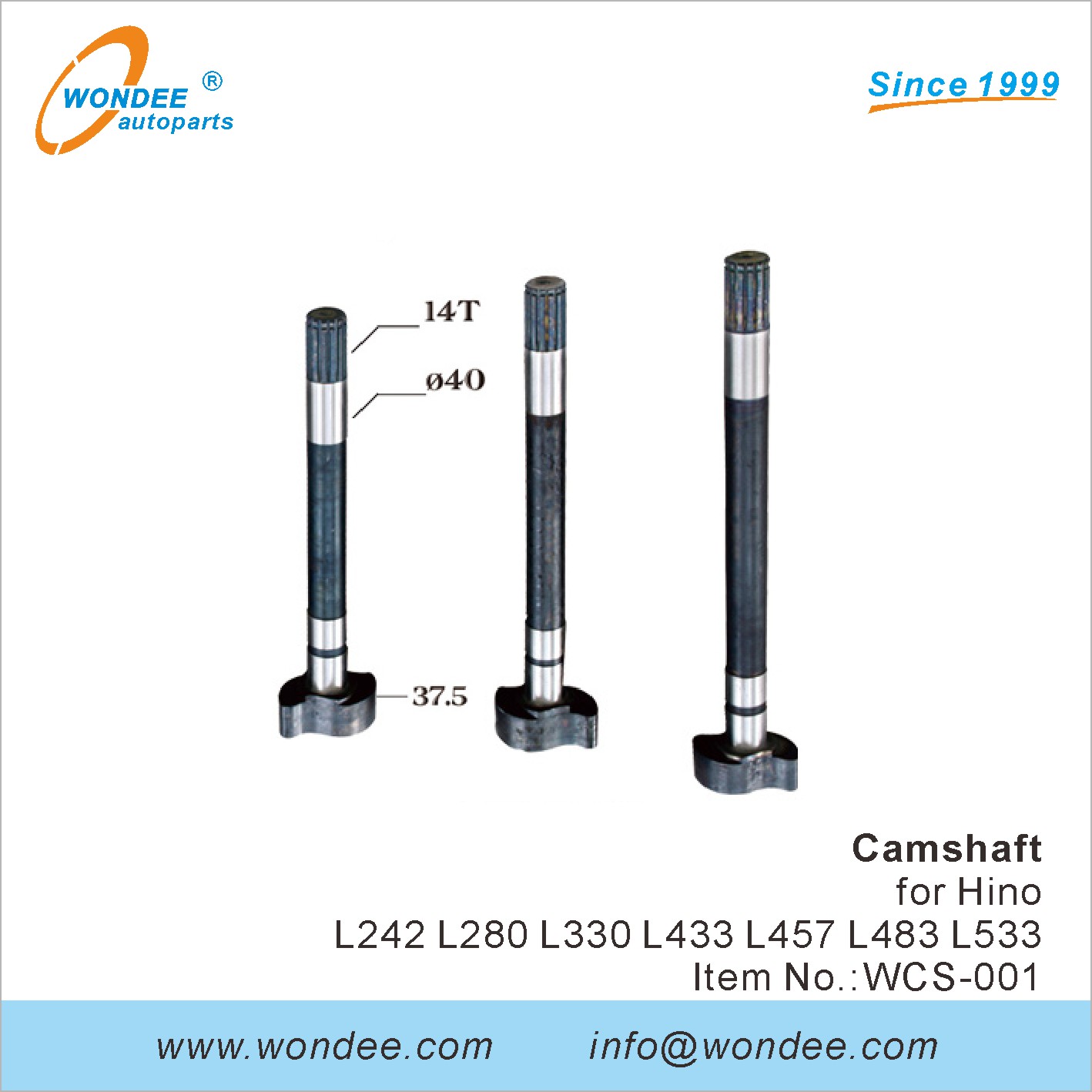 WONDEE camshaft (1)