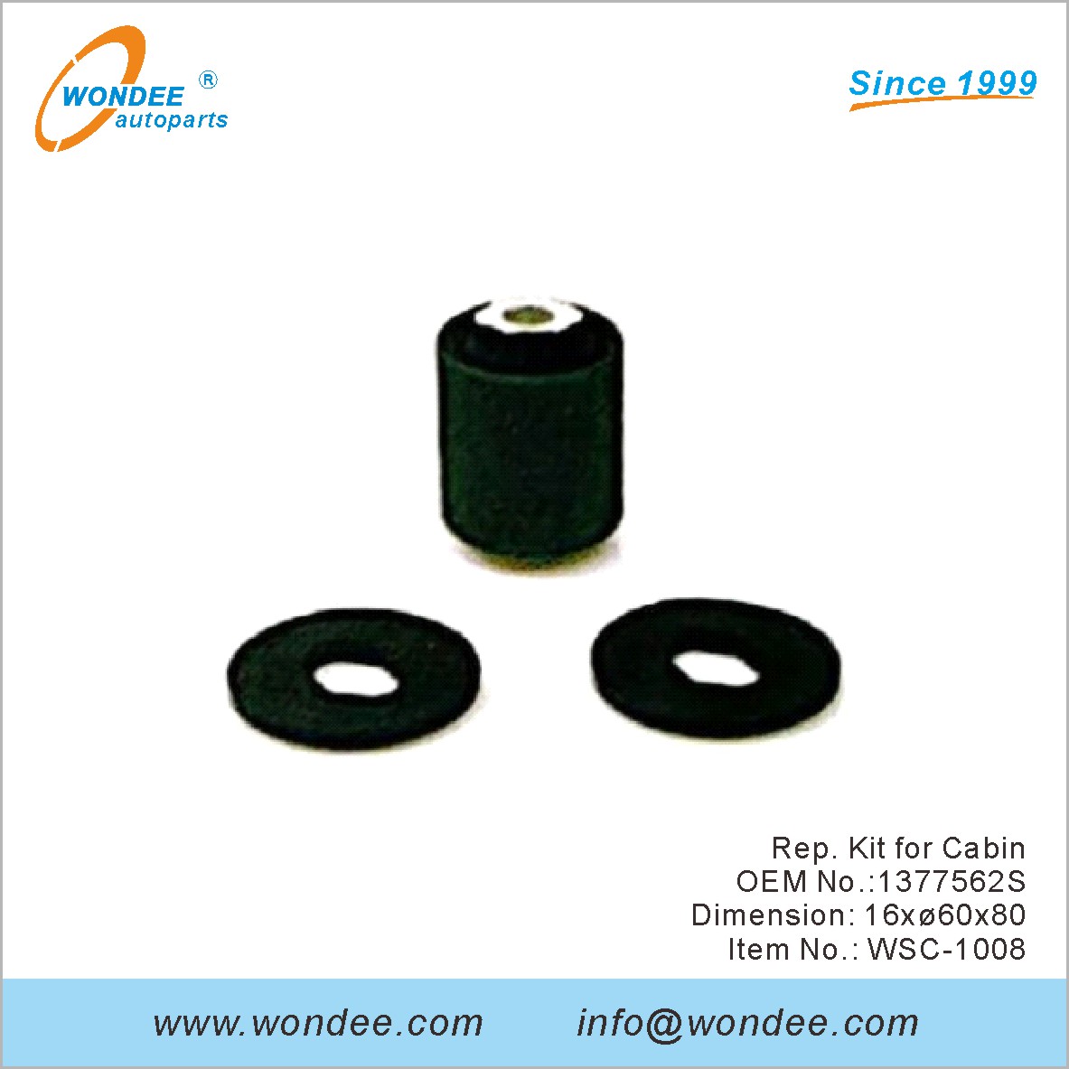 Rep. Kit for Cabin OEM 1377562S from WONDEE
