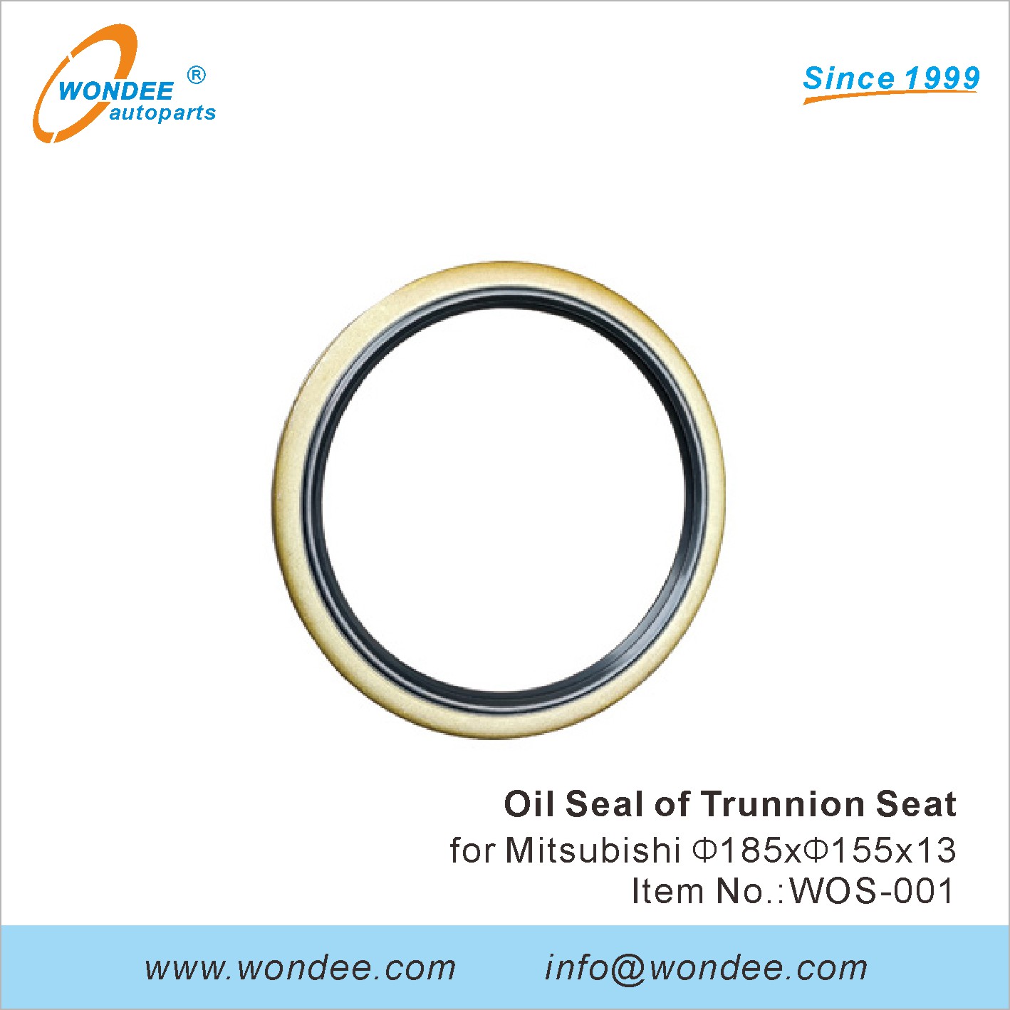WONDEE oil seal of trunnion seat (1)