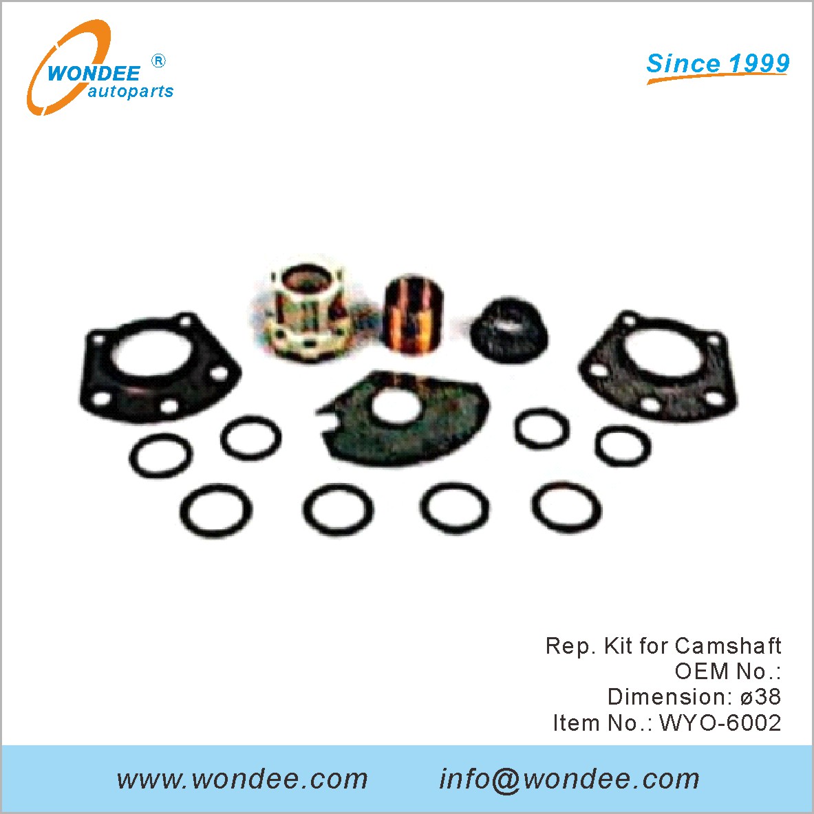 Rep. Kit for Camshaft OEM for Volvo from WONDEE