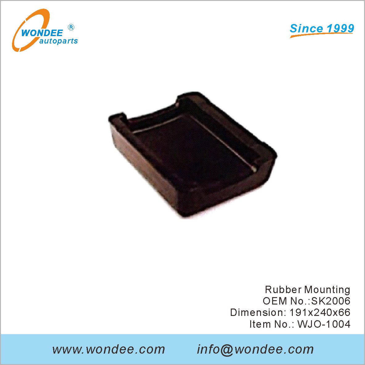 Rubber Mounting OEM SK2006 for JOST from WONDEE