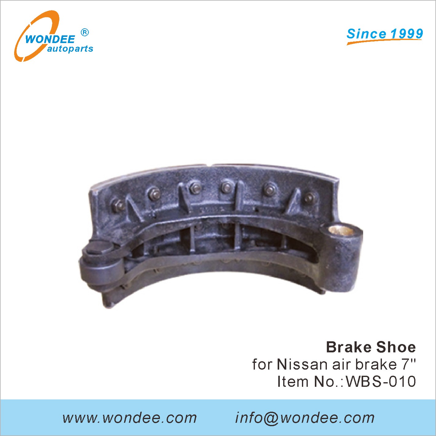 WONDEE brake shoe (10)
