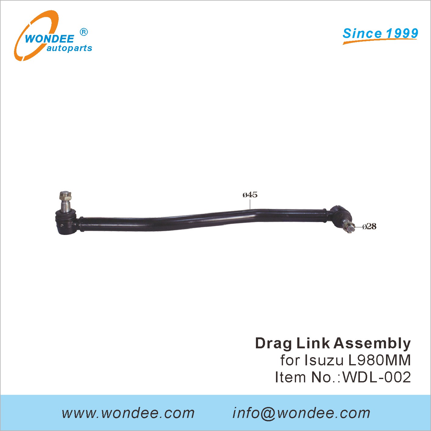 WONDEE drag link assembly (2)