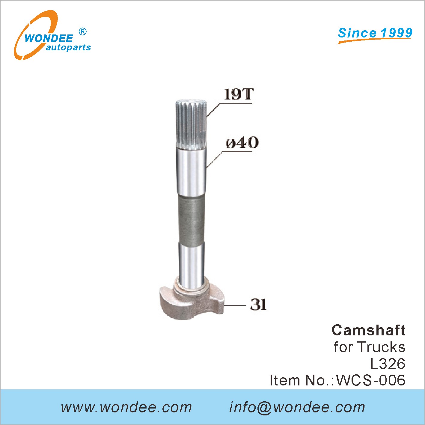 WONDEE camshaft (6)
