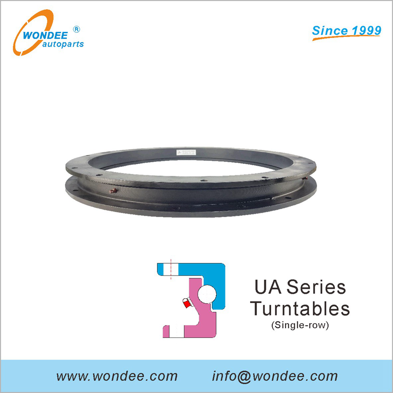 300 ~ 1000mm Single Row Ball Bearing Turntables for Farm Trailers and Agricultural Vehicles