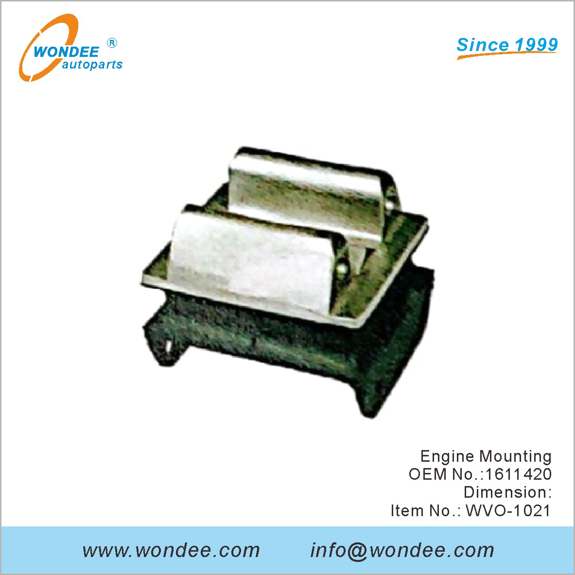 Engine Mounting OEM 1611420 for Volvo from WONDEE