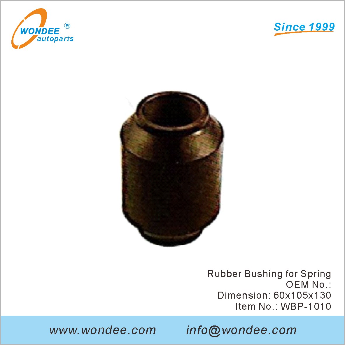 Rubber Bushing for Spring OEM for BPW from WONDEE (2)