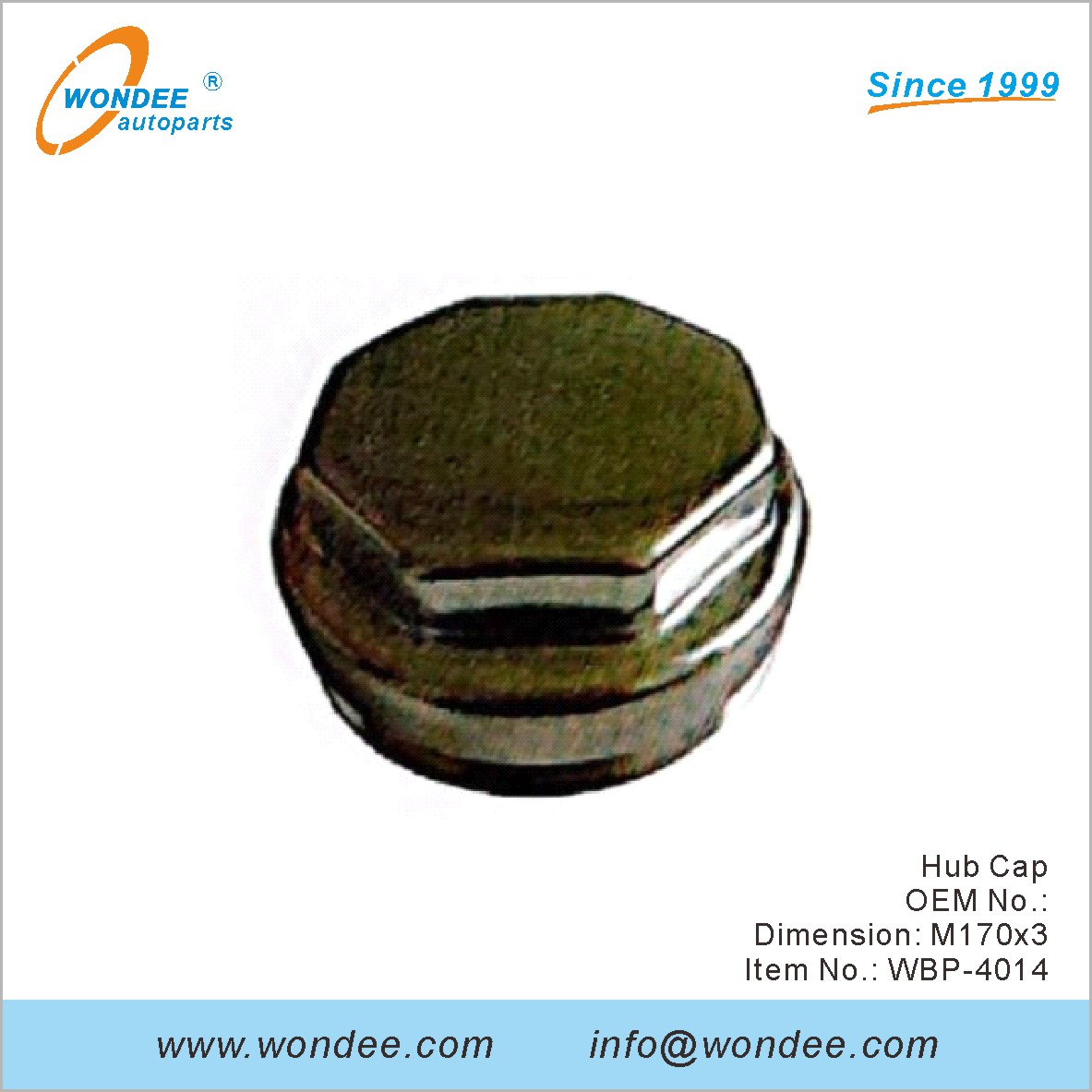 Hub Cap OEM for BPW from WONDEE