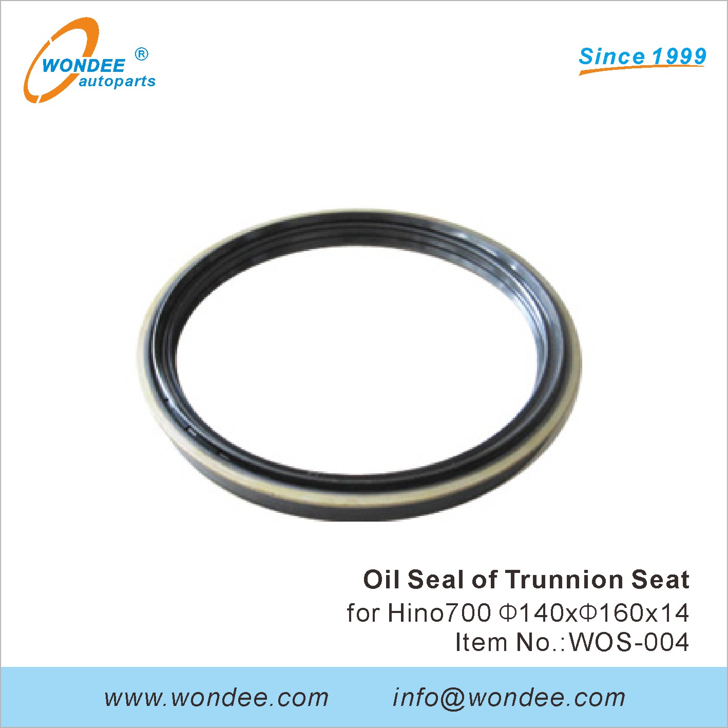 WONDEE oil seal of trunnion seat (4)