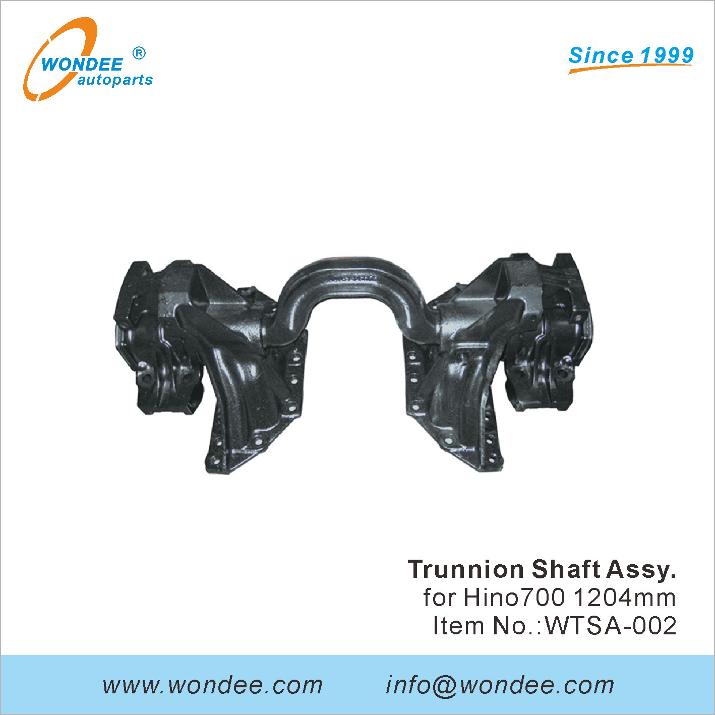 WONDEE trunnion shaft assembly (2)