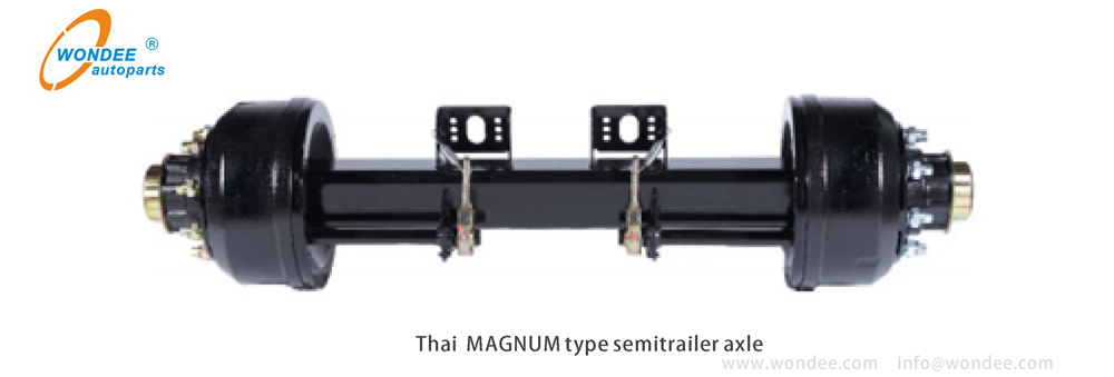 Thai MAGNUM type semitrailer axle