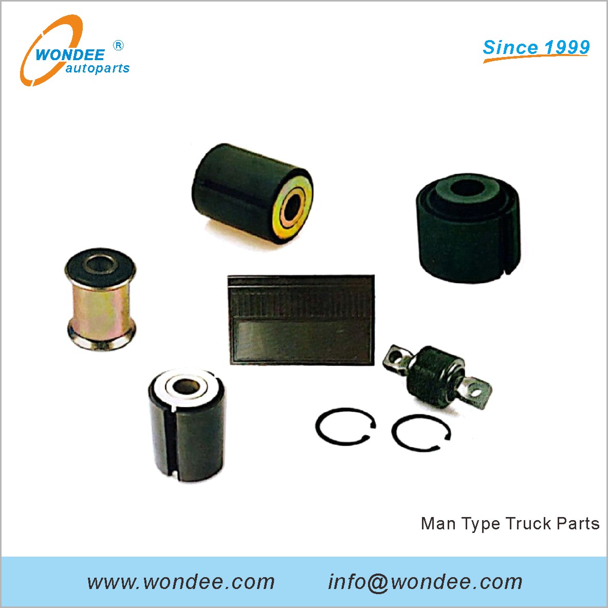 Man Type Rubber Bushing, Repair Kits, Stabilizer Mounting, Cabin Mounting for Truck