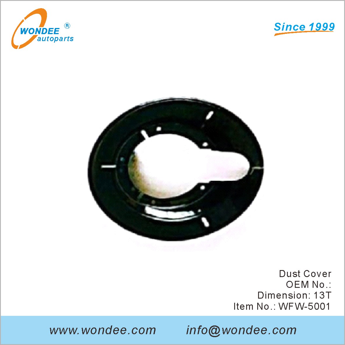 Dust Cover OEM for FUWA from WONDEE