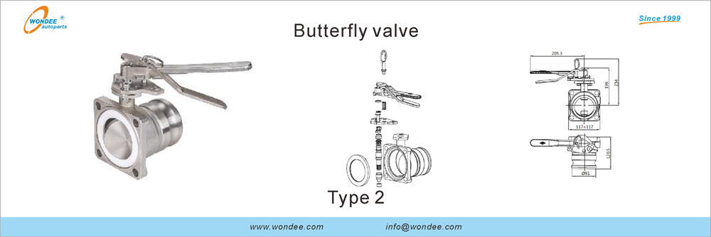Butterfly valve from WONDEE Autoparts (2)