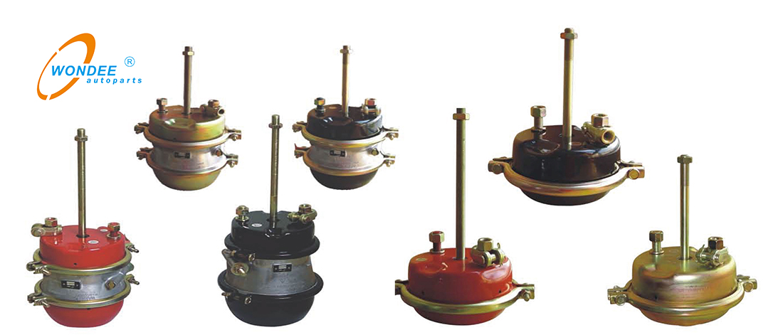 Single and double air chamber for semi trailer