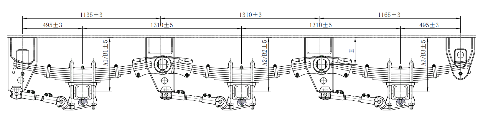 Mechanical suspension-WD88-03