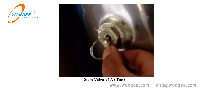 Drain Valve of Air Tank
