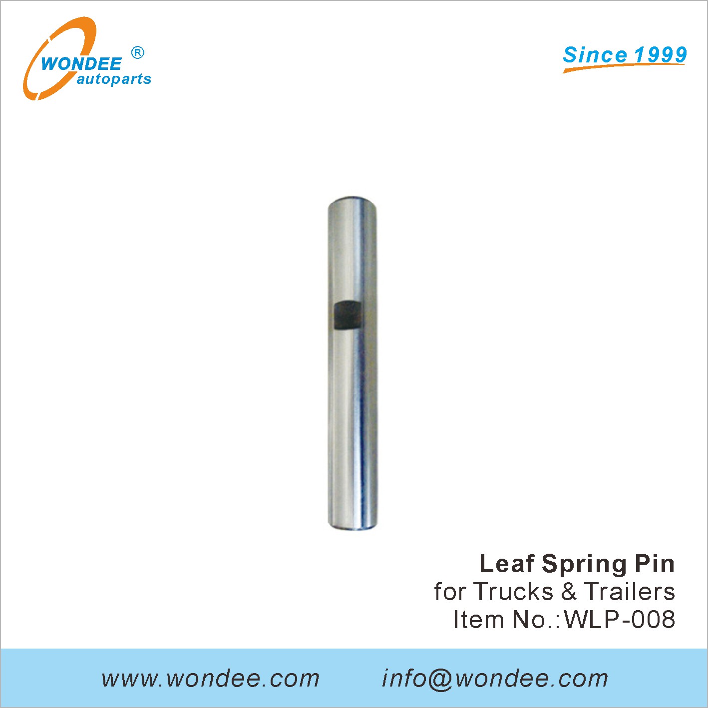 WONDEE Leaf spring pin (8)